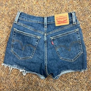 Levi High Rise Shorts